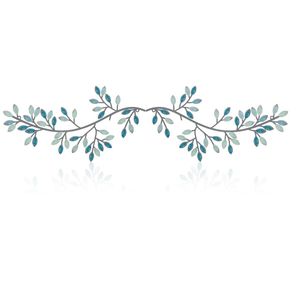 2 Pieces Metal Tree Leaf Wall Decor Vine Olive Branch Leaf Wall Art Wrought😁